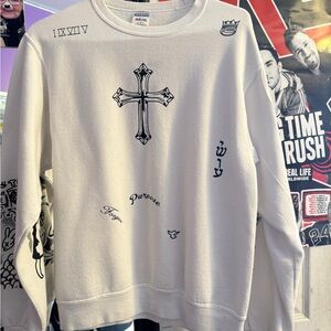 Justin Bieber Tattoos Crewneck Sweatshirt